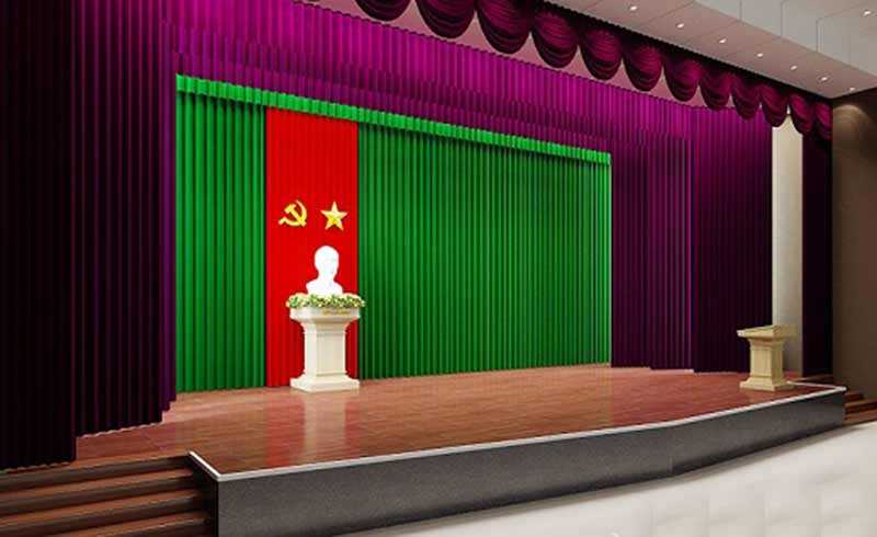 Có nên mua rèm hội trường sân khấu giá rẻ