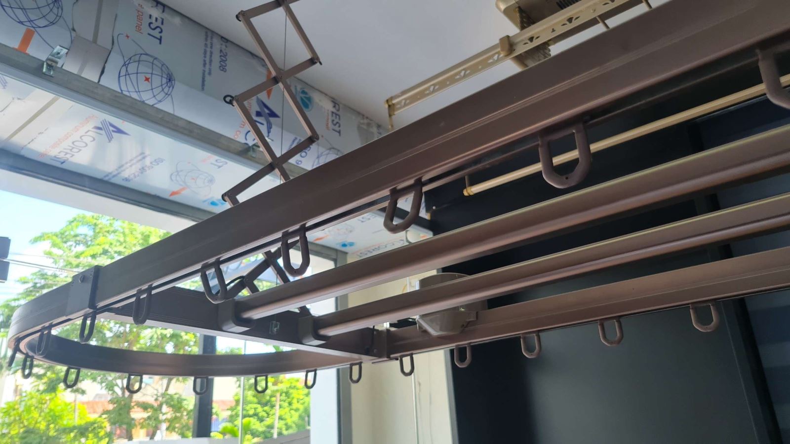 Giàn phơi thông minh kết nối điện tại Cầu Giấy 0975 765 295