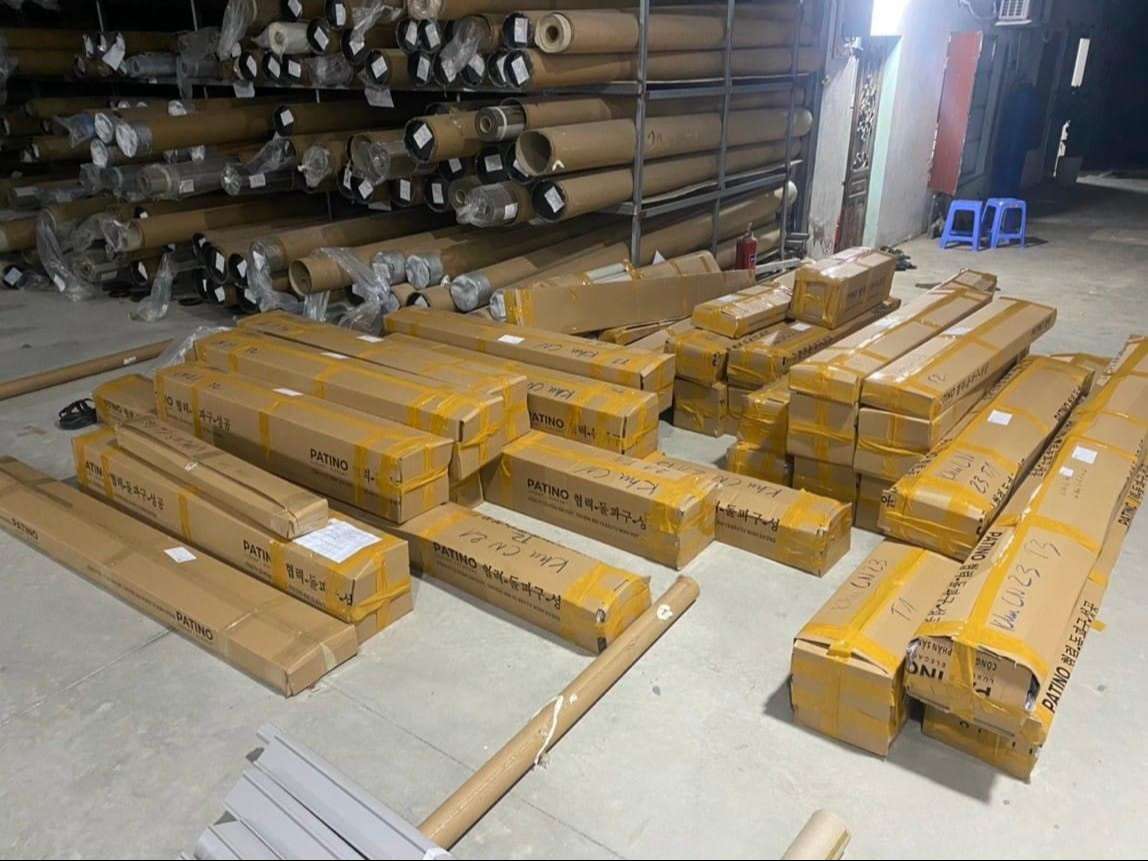 Xưởng sản xuất rèm cầu vồng