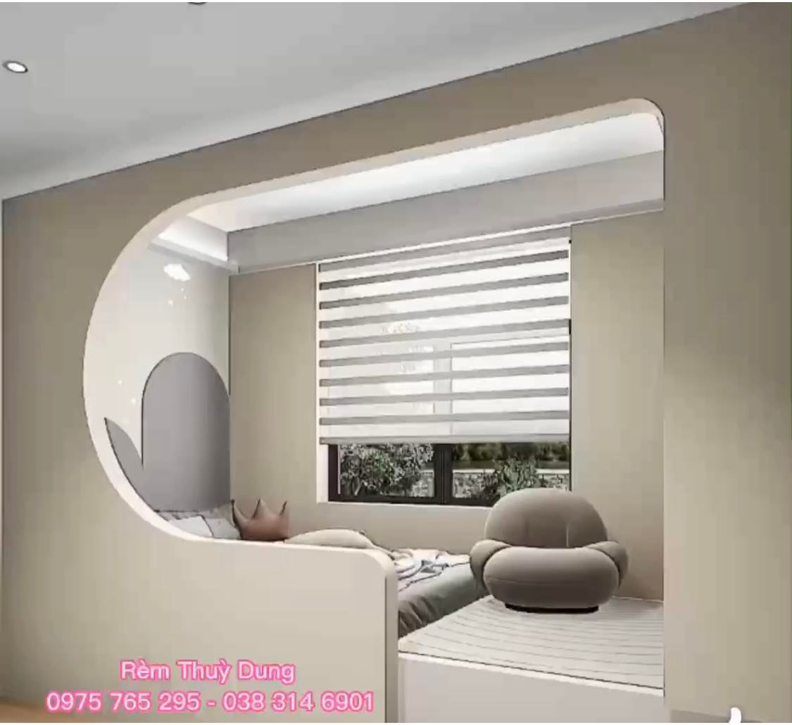 Rèm cầu vồng nên lắp vị chí nào / Rèm cầu vồng Hàn Quốc