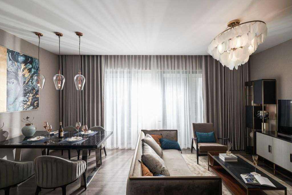 Địa chỉ mua rèm vải 2 lớp đẹp tại Khương Trung, Thanh Xuân
