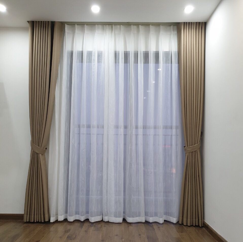 Rèm 2 lớp cản nắng tại Quốc Oai, Hà Nội 0975 765 295