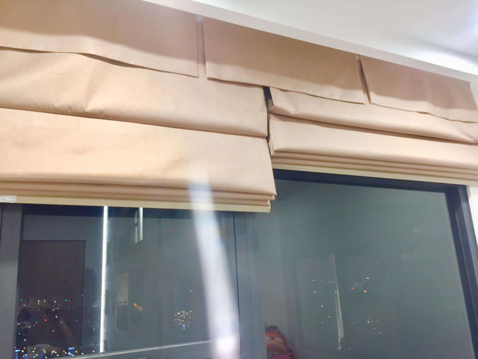 Rèm roman 2 lớp cản nắng tại Đông Anh, Hà Nội 0975 765 295