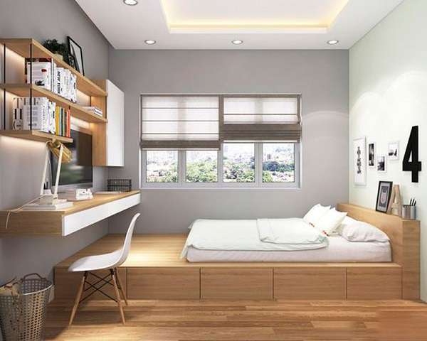Rèm cửa sổ một màu tại Đông Anh