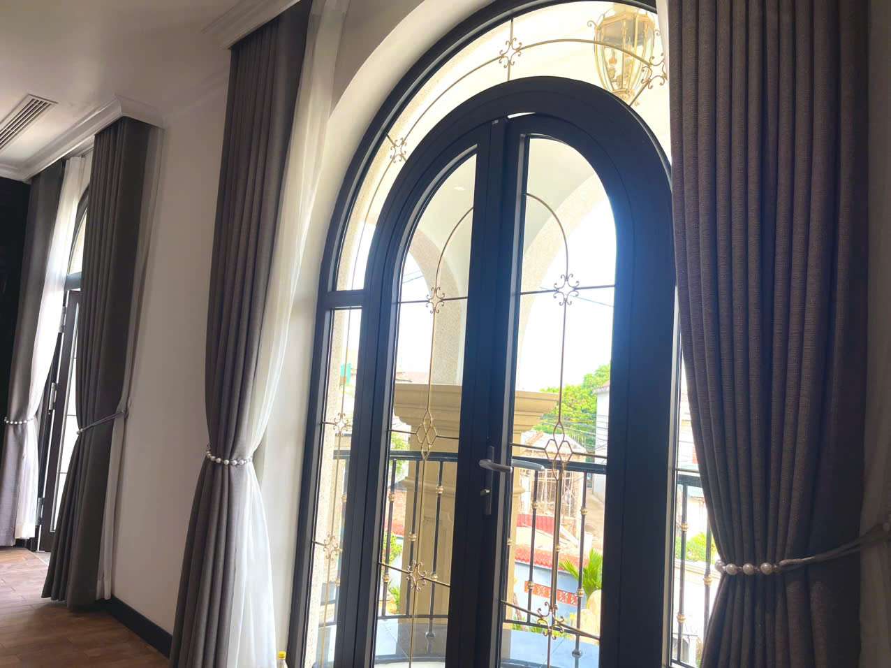 LẮP RÈM VẢI 2 LỚP, RÈM GỖ TẠI HÙNG VƯƠNG, PHÚ THỌ