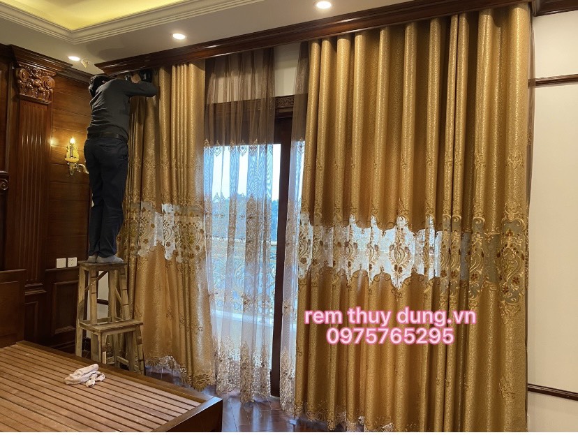CUNG CẤP RÈM VẢI 2 LỚP ĐẸP TẠI BA ĐÌNH, HÀ NỘI