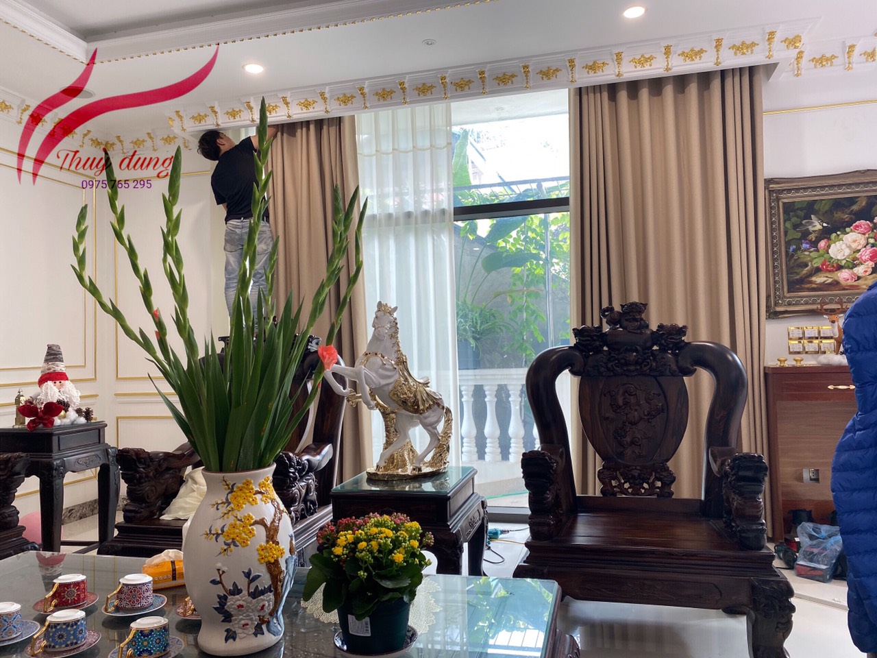 CUNG CẤP RÈM VẢI 2 LỚP ĐẸP TẠI BA ĐÌNH, HÀ NỘI