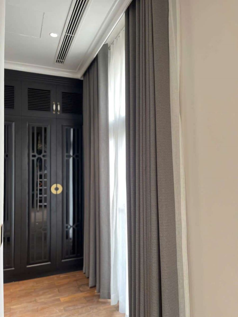  Rèm vải 2 lớp đẹp tại Quan Hoa, Cầu Giấy