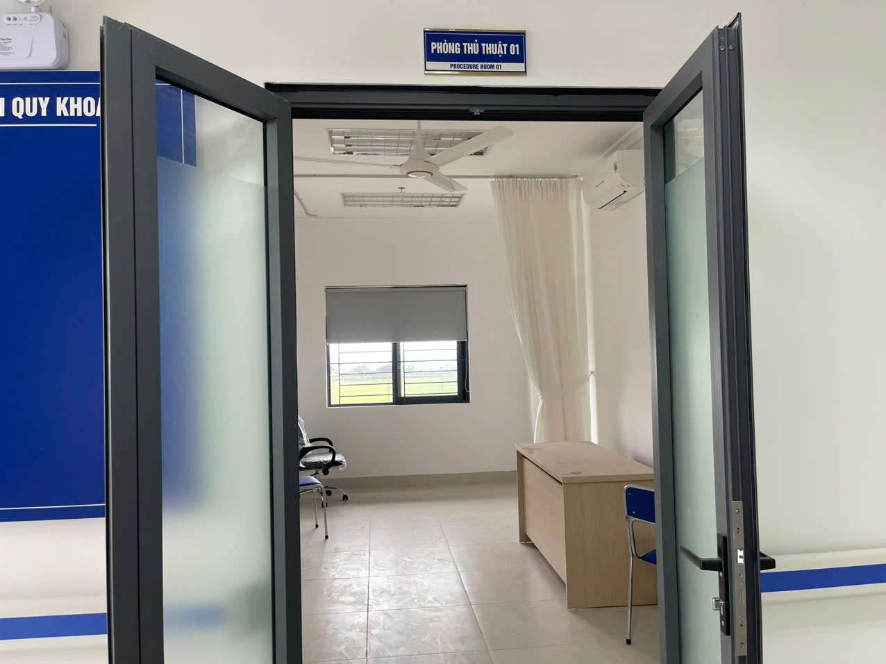 THI CÔNG RÈM TẠI BỆNH VIỆN PHỤ SẢN QUỐC OAI