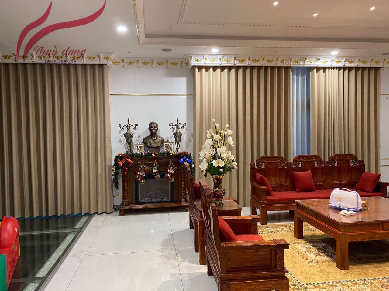 Địa chỉ cung cấp rèm vải 2 lớp tại phường Dịch Vọng, Cầu Giấy