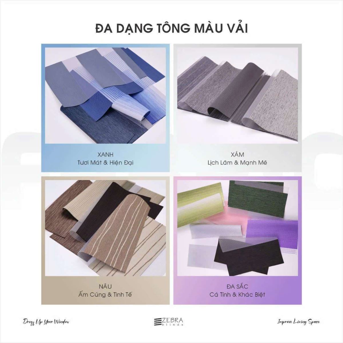 Rèm cầu vồng văn phòng tại Phan Chu Trinh, Hoàn Kiếm