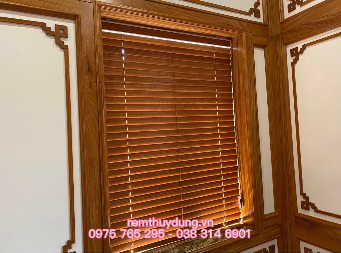 Rèm gỗ chống nắng tại phường Quan Hoa, Cầu Giấy