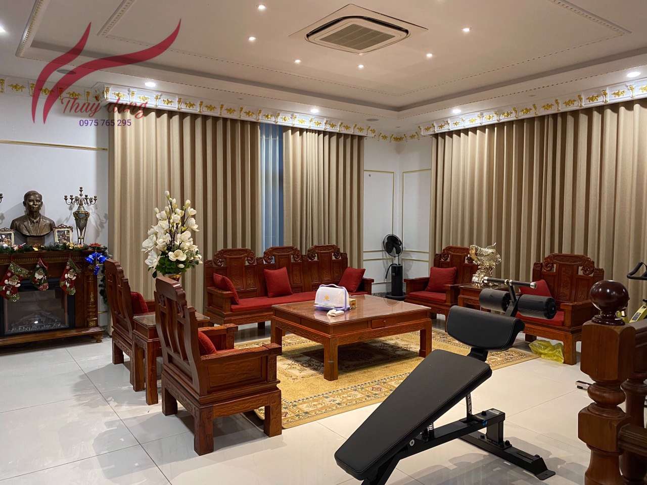 RÈM PHÒNG KHÁCH TẠI HAI BÀ TRƯNG, HÀ NỘI 0975 765 295