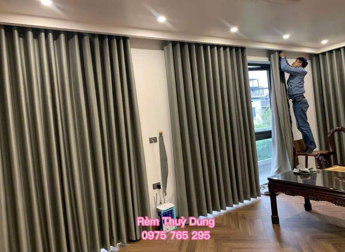 Rèm phòng khách đẹp tại Khương Mai, Thanh Xuân