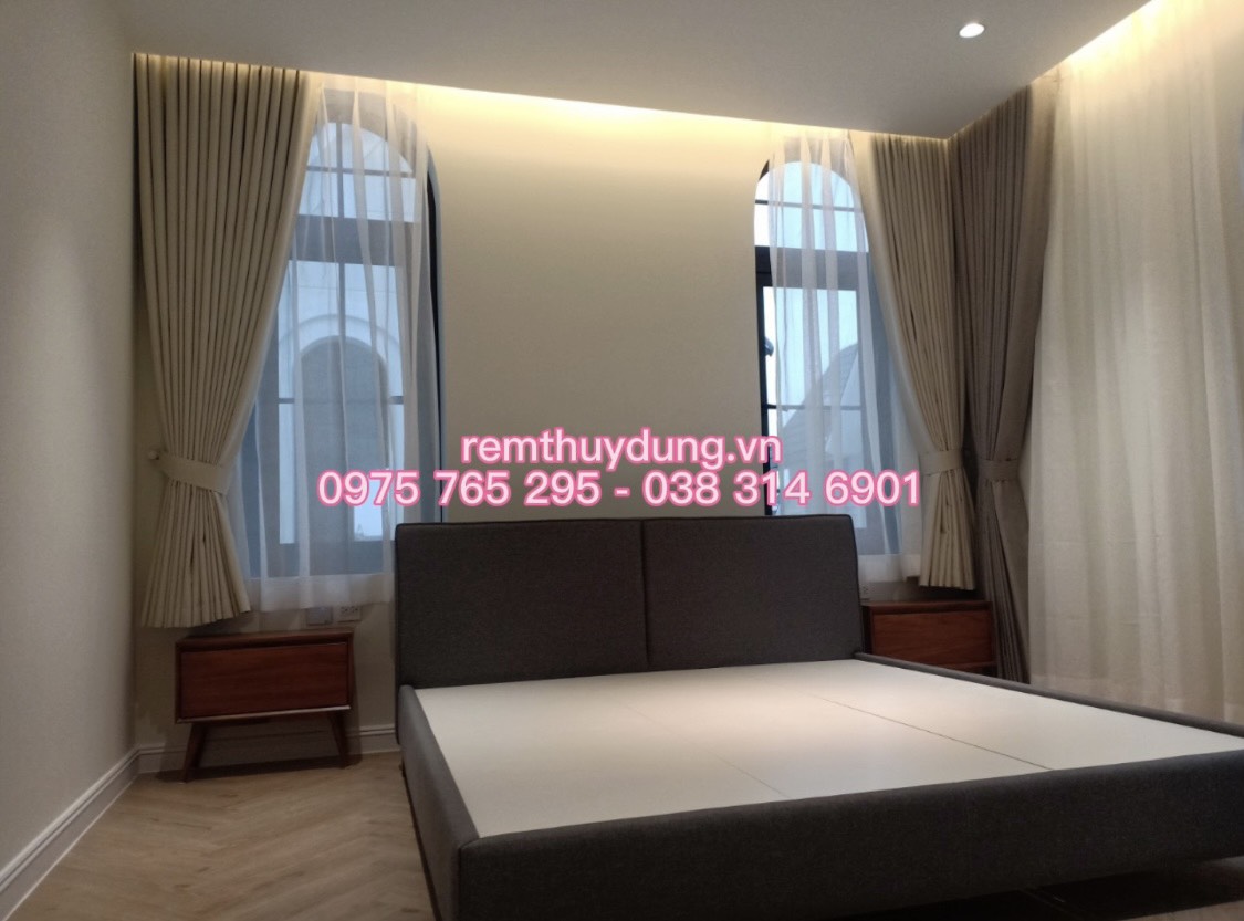 Mách bạn mẫu rèm phòng ngủ cản nắng tại Đống Đa, Hà Nội