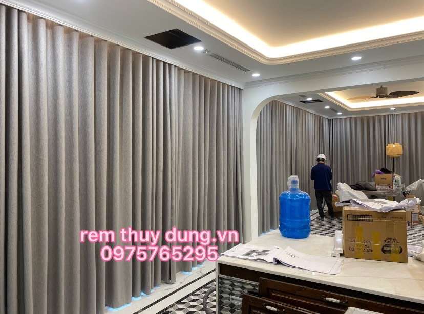 Rèm vải hai lớp chống nắng tại phường Nghĩa Đô, Cầu Giấy