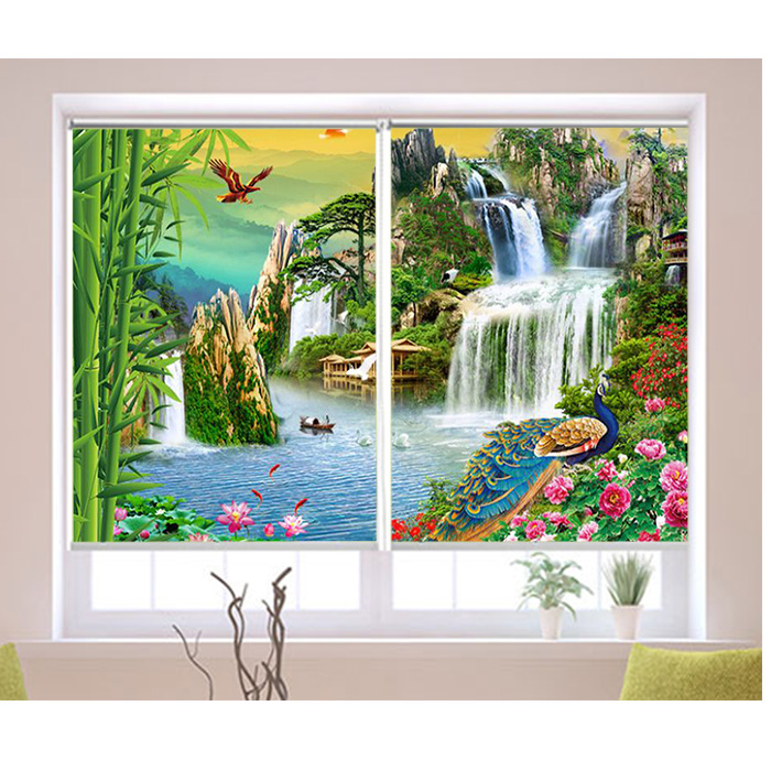 Các Mẫu Rèm Cuốn In Tranh Đẹp, Mới Nhất 0975765295