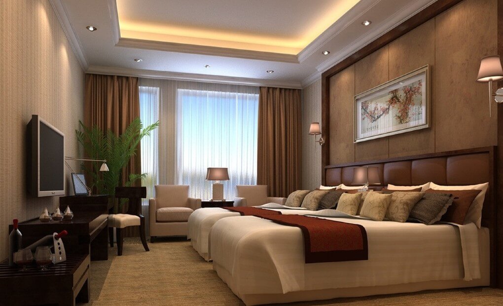 Rèm cửa một màu sang trọng cho khách sạn tại Hoàn Kiếm 0975 765 295