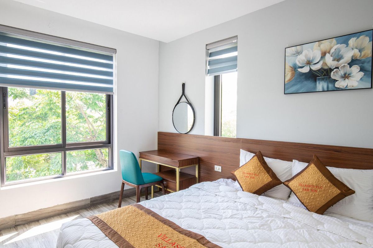 Rèm cầu vồng khách sạn Nha Trang