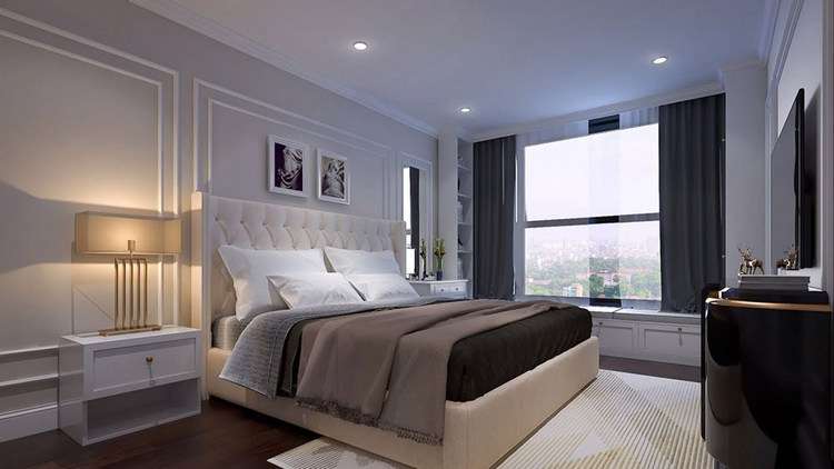 Rèm vải 2 lớp phòng ngủ tại phường Yên Hòa, Cầu Giấy
