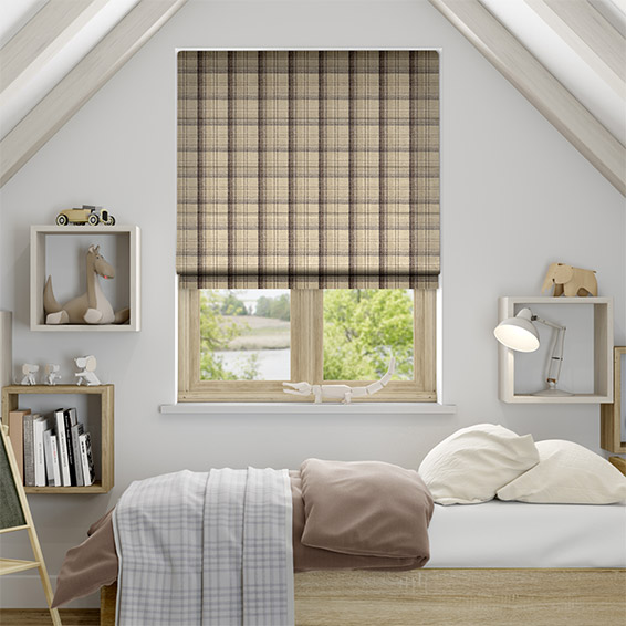 Rèm roman xếp lớp chống nắng tại Định Công, Hoàng Mai