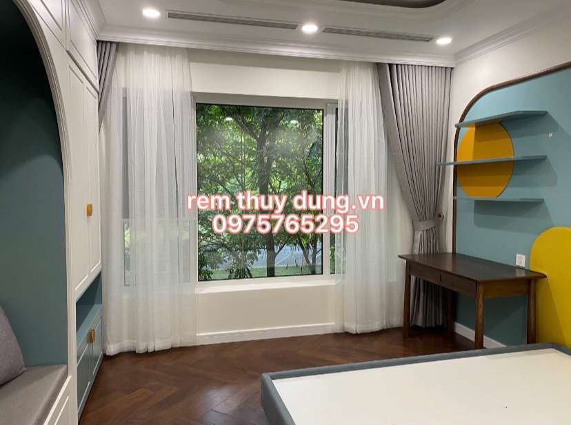 Rèm vải hai lớp chống nắng tại phường Nghĩa Đô, Cầu Giấy