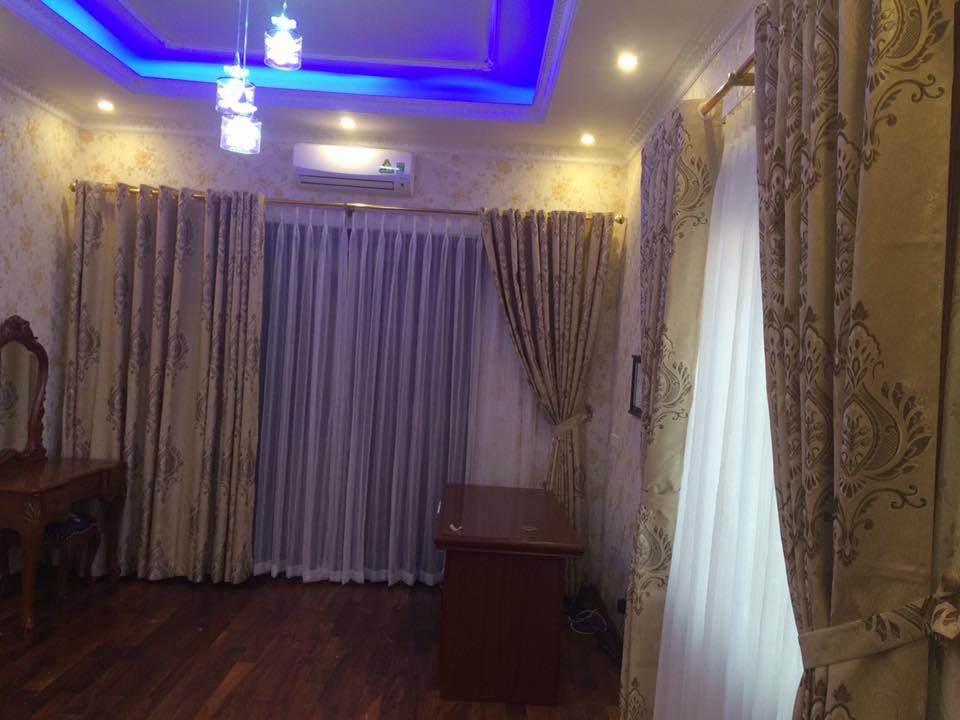 rèm vải 2 lớp