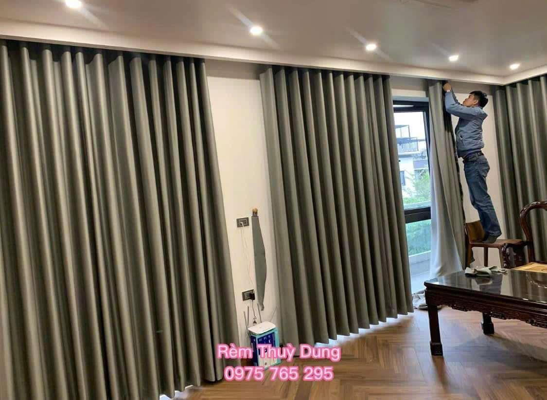 Rèm phòng khách đẹp tại Khương Mai, Thanh Xuân