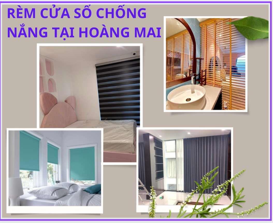 Rèm cửa sổ chống nắng tại Hoàng Mai