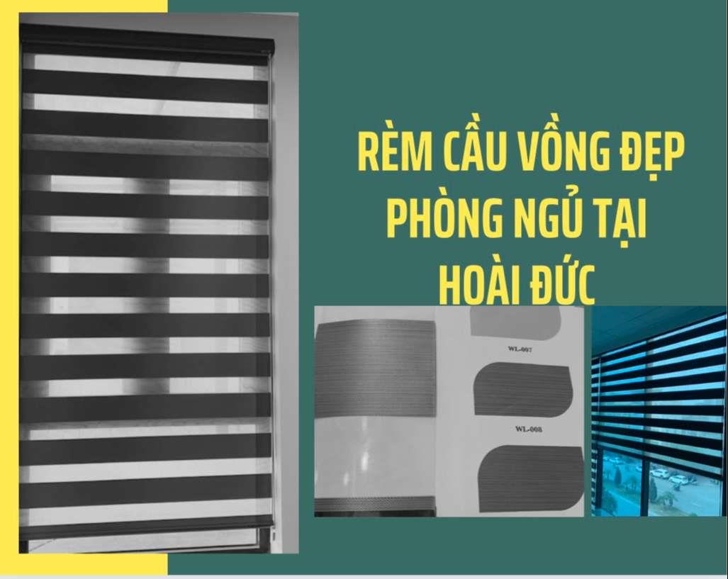 Rèm cầu vồng phòng ngủ tại Hoài Đức