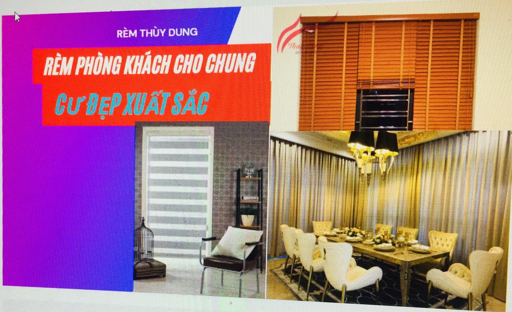 Rèm Phòng Khách Cho Chung Cư Đẹp Xuất Sắc