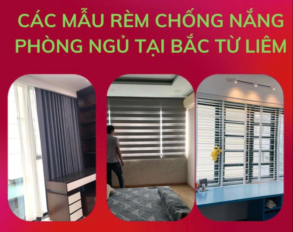 Các mẫu rèm chống nắng phòng ngủ tại Bắc Từ Liêm